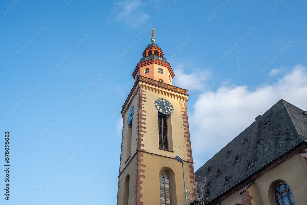 St. Catherine Church at Hauptwache Square - Frankfurt, Germany