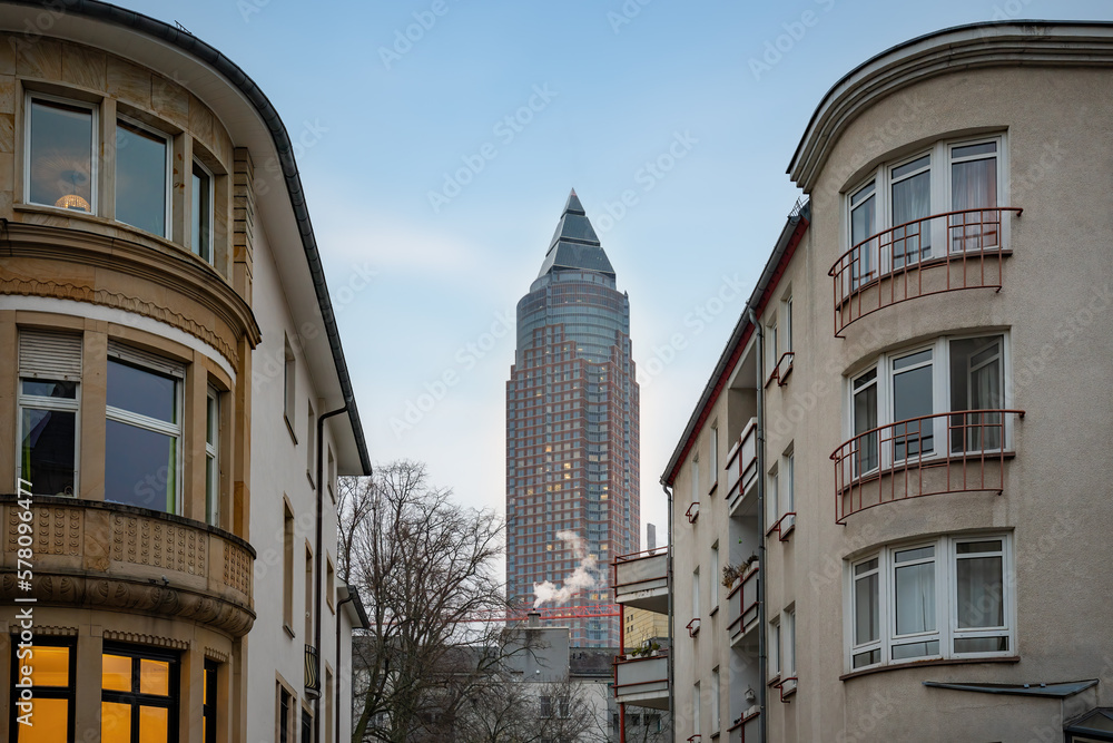 MesseTurm Skyscraper - Frankfurt, Germany
