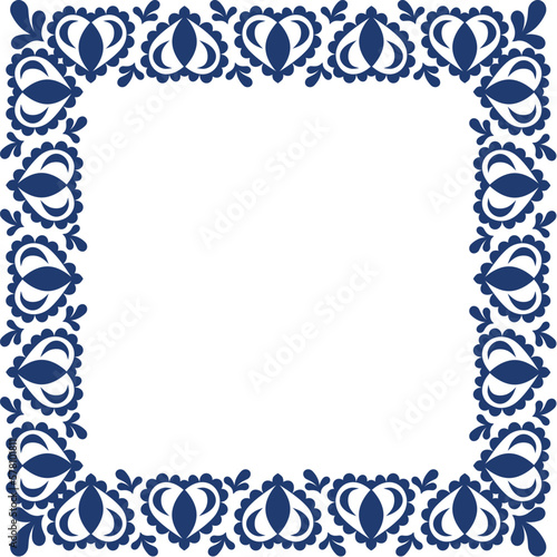 frame with ornament , Slovakia ornament , folklór 