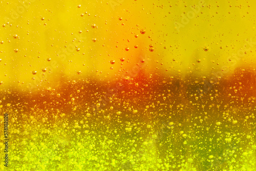 Multicolored pattern background  bubbles liquid.