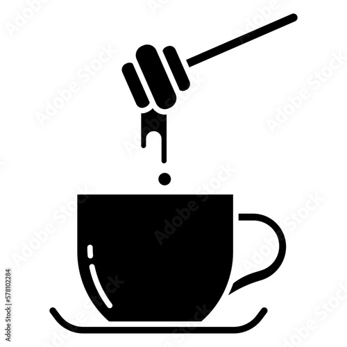 honey tea icon