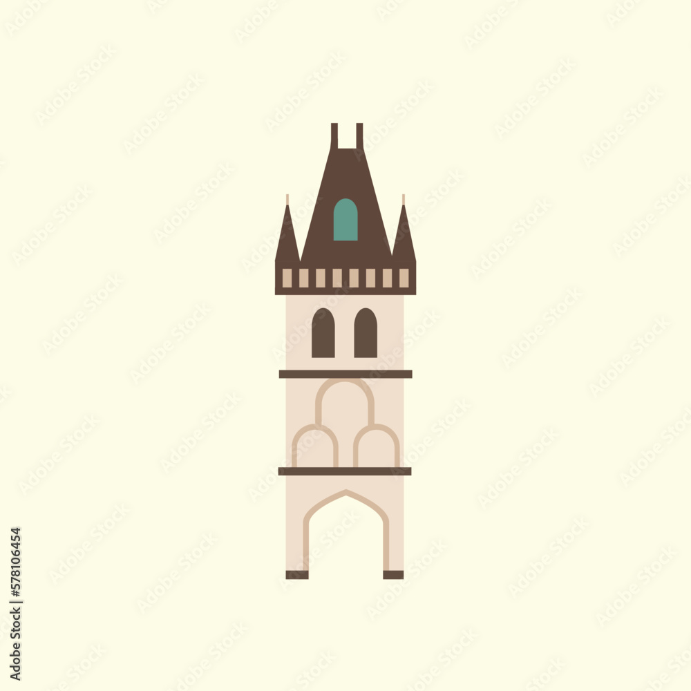 Fototapeta premium The Powder Tower in Prague.