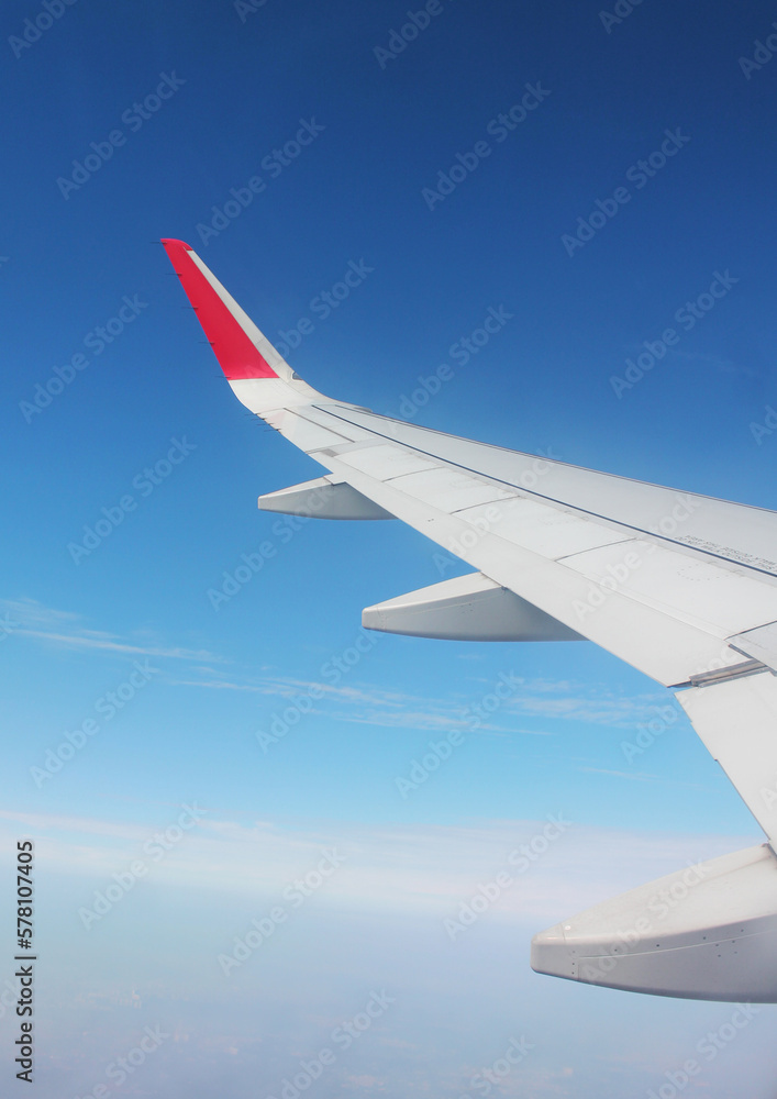 wing of airplane wing of airplane