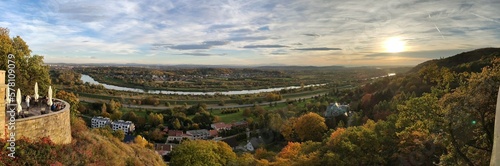 Panorama Krakowa z Zamku w Przegorzałach