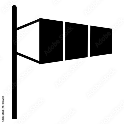 Wind flag icon