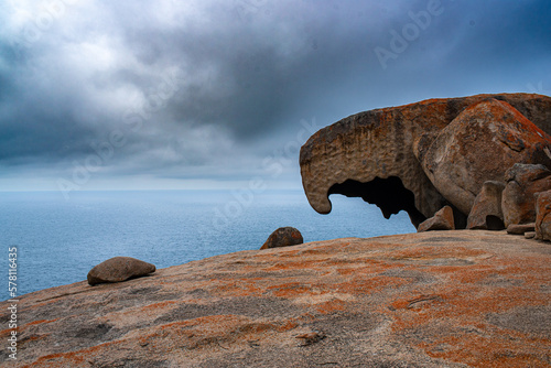Remarkable Rocks at Flinders Chase National Park on Kangaroo Island  Australia