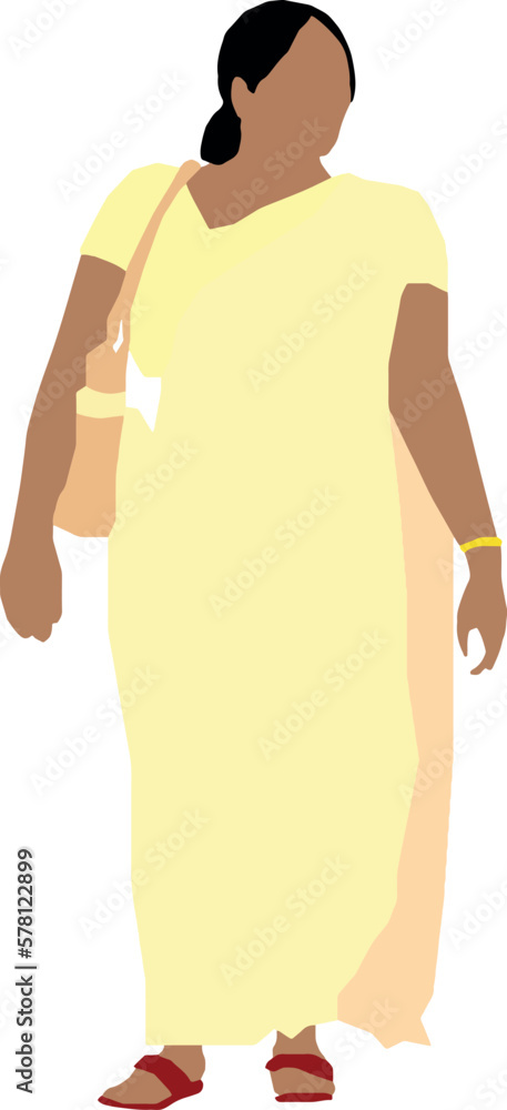 Hindu Woman Silhouette 1 Hindu Woman Silhouette 1