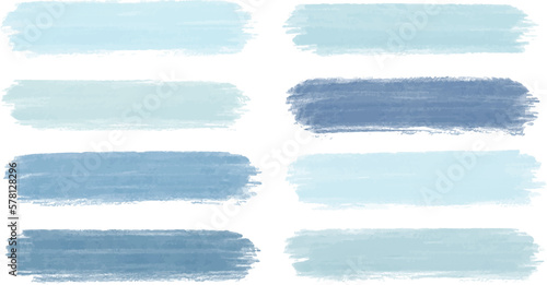 Different colorful pastel colors grunge,ink paint brush strokes. Artistic design elements, grungy background vector illustration