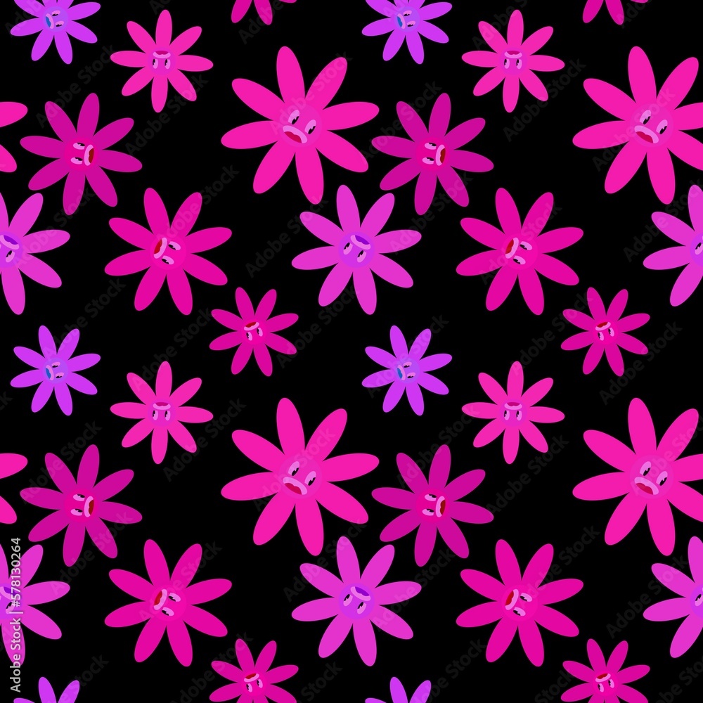 Floral seamless flower pattern for fabrics and textiles and packaging and gifts and cards and linens and kids Floral seamless flower pattern for fabrics and textiles and packaging and gifts and cards and linens and kids