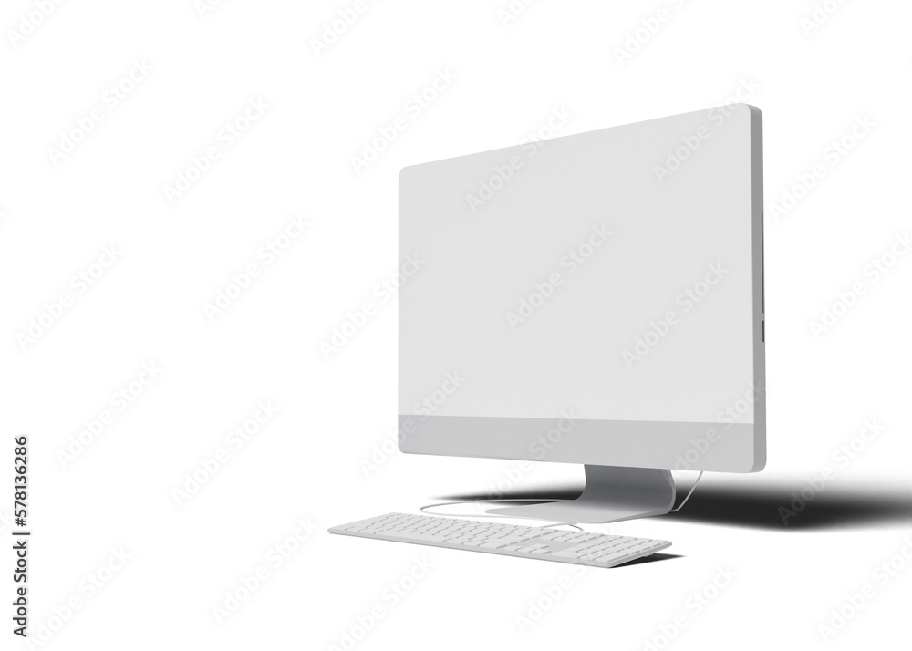 Computer display screen mockup Computer display screen mockup