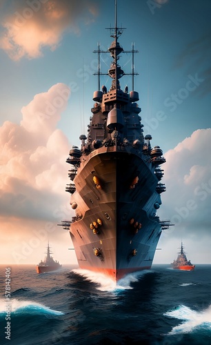 Print op canvas battleship