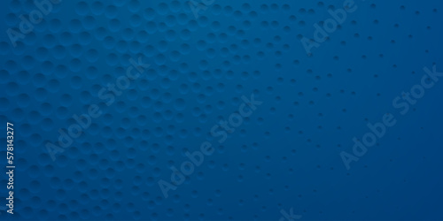 Abstract background in blue colors with many concave small circles