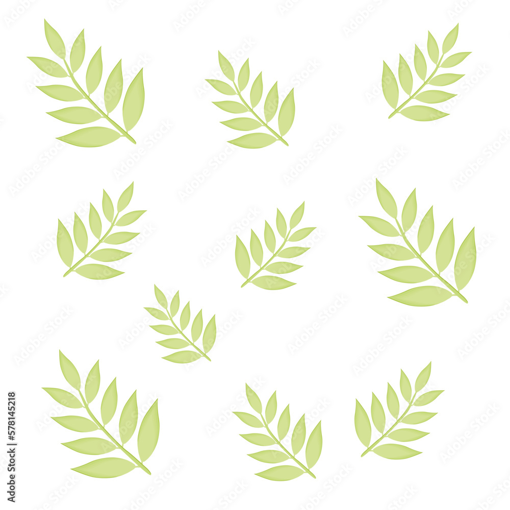 green leaves pattern green leaves pattern