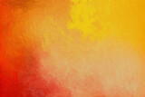 Bright abstract yellow orange red background. Toned rough surface texture.