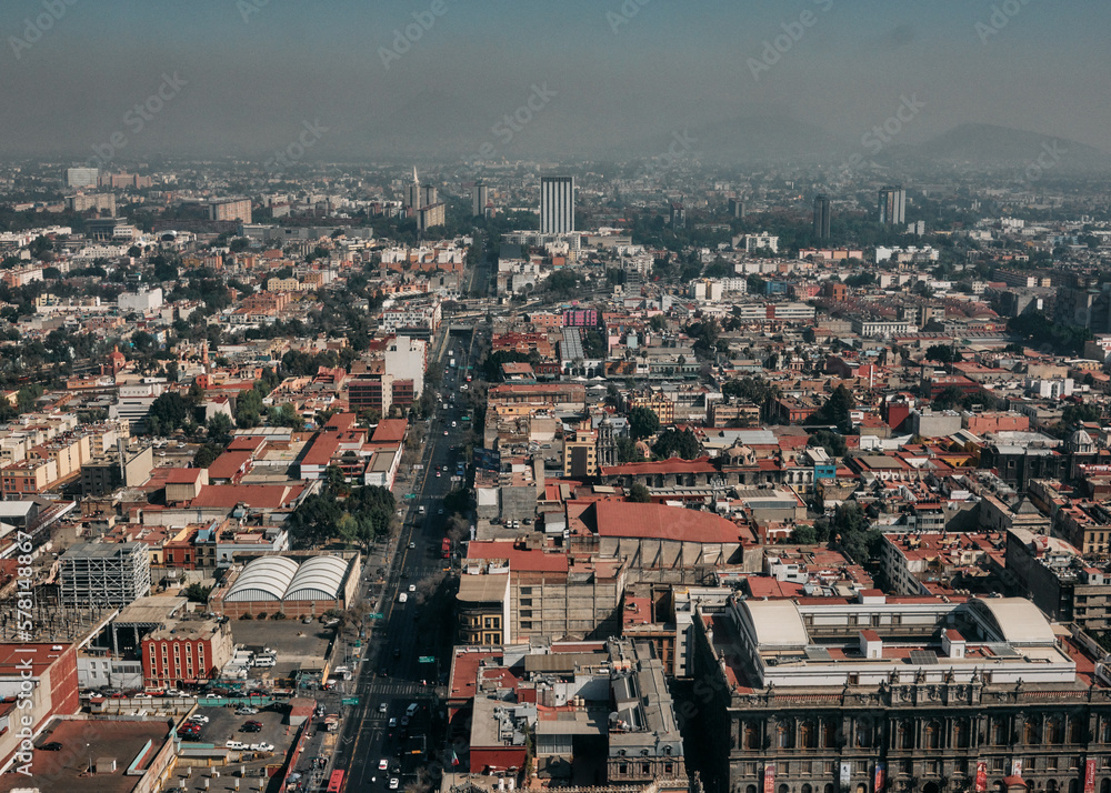 Obraz premium view of mexico city