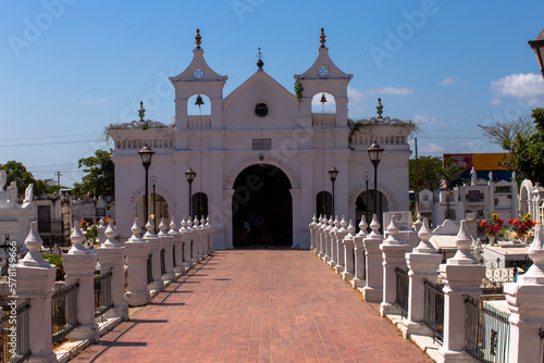 municipal cemetery of santa cruz de mompox photo