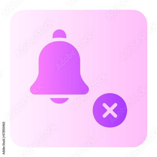 mute gradient icon