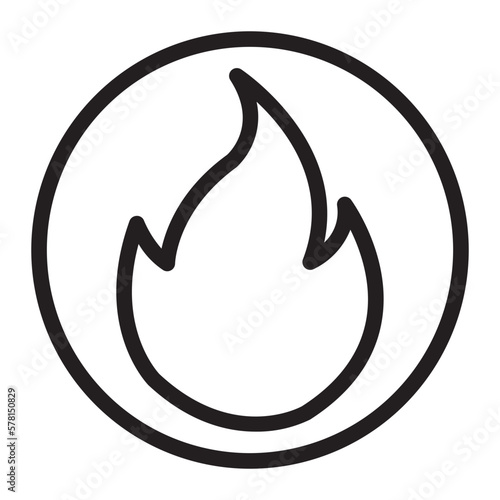 fire line icon