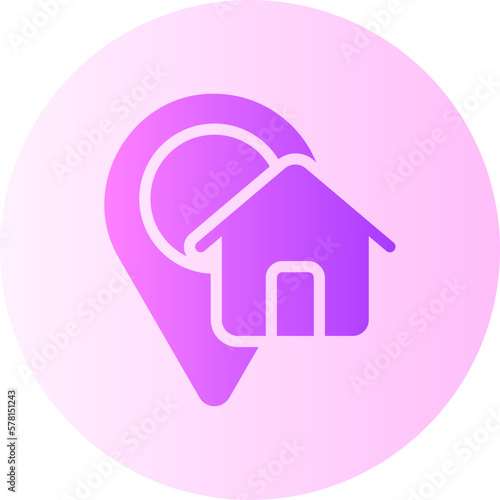 address gradient icon