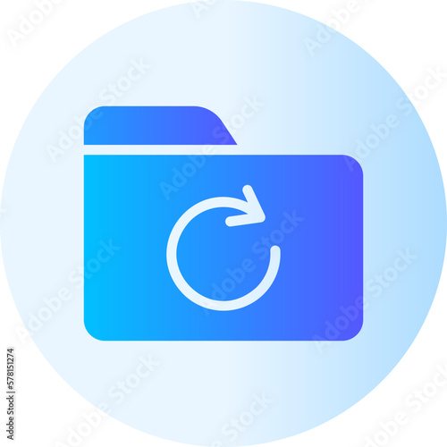 folder gradient icon