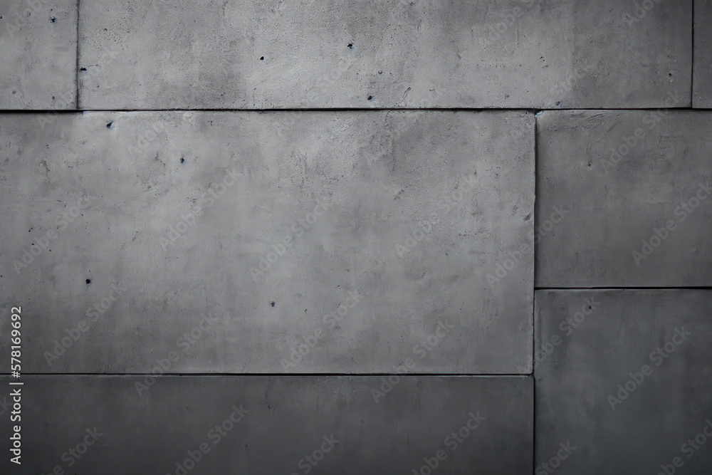 Grey concrete wall, abstract texture background, cement backdrop, generative ai Grey concrete wall, abstract texture background, cement backdrop, generative ai