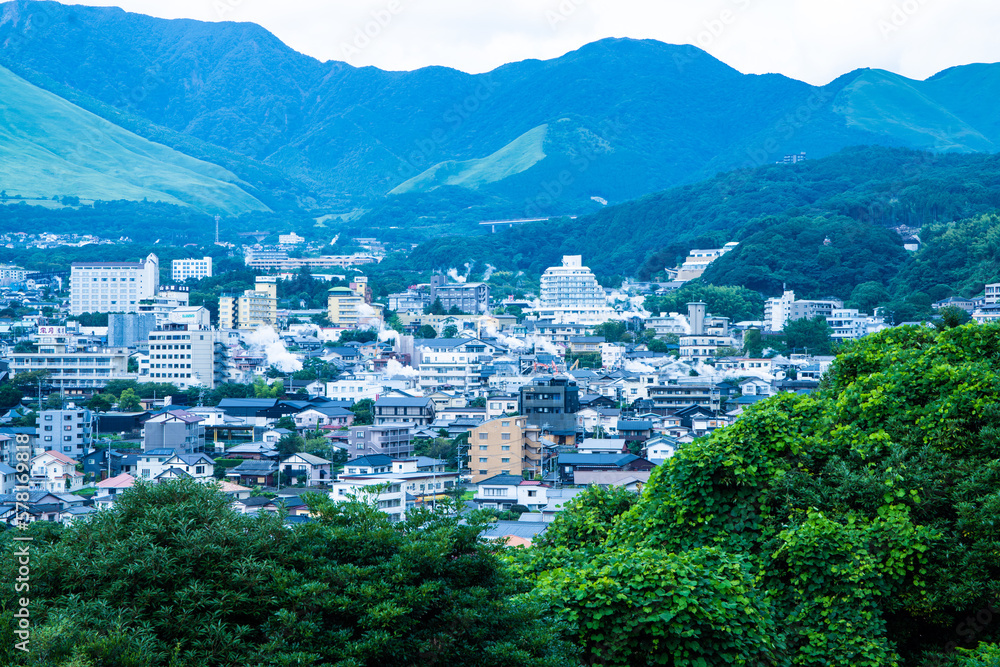 Distant view of Beppu city, Oita prefecture
大分県別府市街遠景
오이타현 벳푸 시가 원경