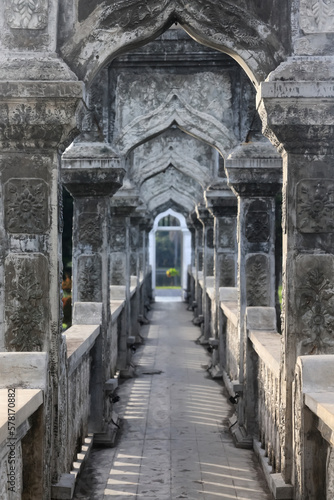bali temple palace  religion asia landscape architecture indonesia