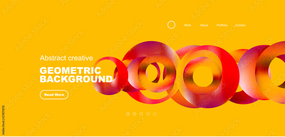 Round shapes, circles and rings composition. Business or technology design for wallpaper, banner, background, landing page, wall art, invitation, prints Round shapes, circles and rings composition. Business or technology design for wallpaper, banner, background, landing page, wall art, invitation, prints