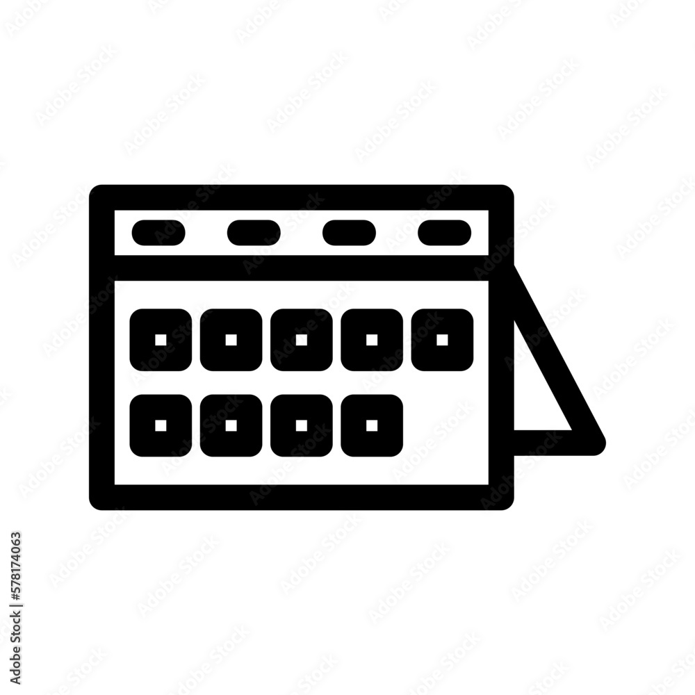 calendar icon or logo isolated sign symbol vector illustration - high-quality black style vector icons
calendar icon or logo isolated sign symbol vector illustration - high-quality black style vector icons