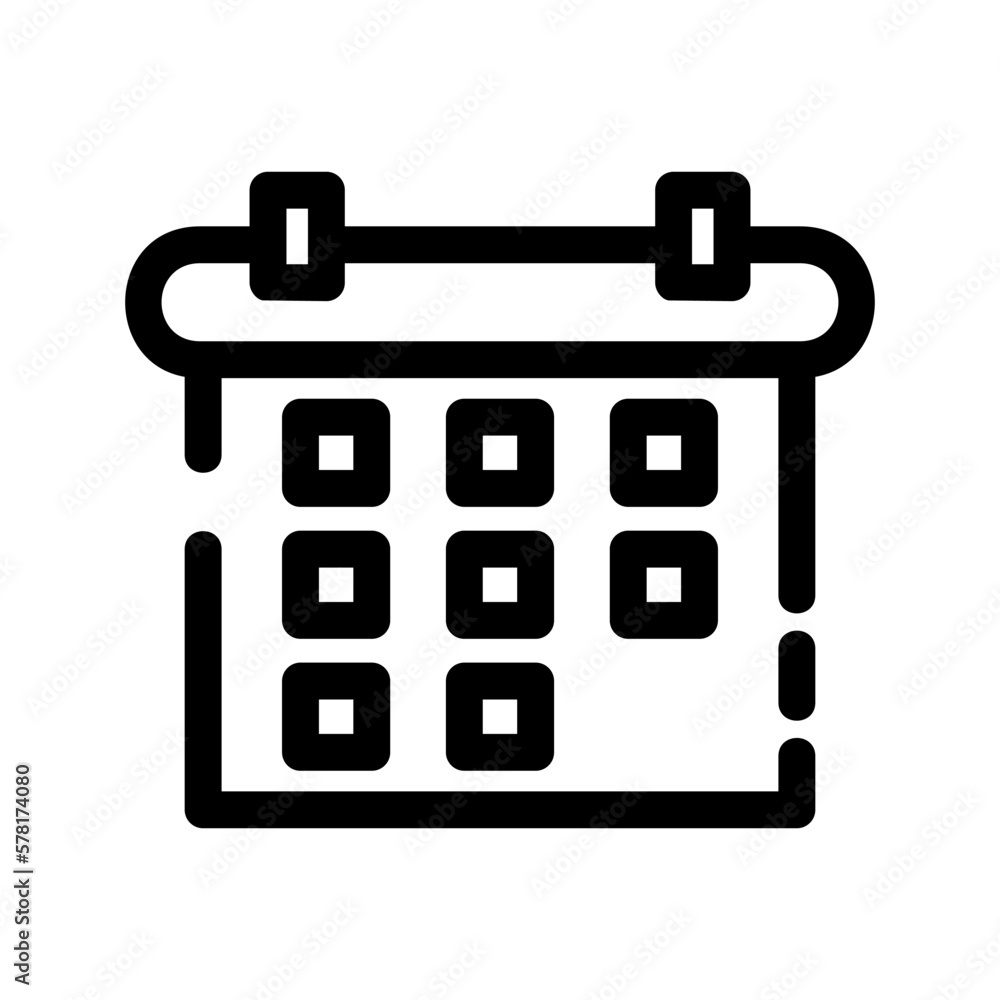 calendar icon or logo isolated sign symbol vector illustration - high-quality black style vector icons
calendar icon or logo isolated sign symbol vector illustration - high-quality black style vector icons