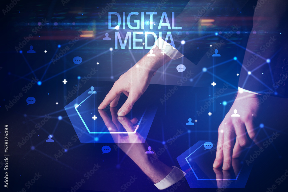 Navigating social networking with social icons Navigating social networking with social icons