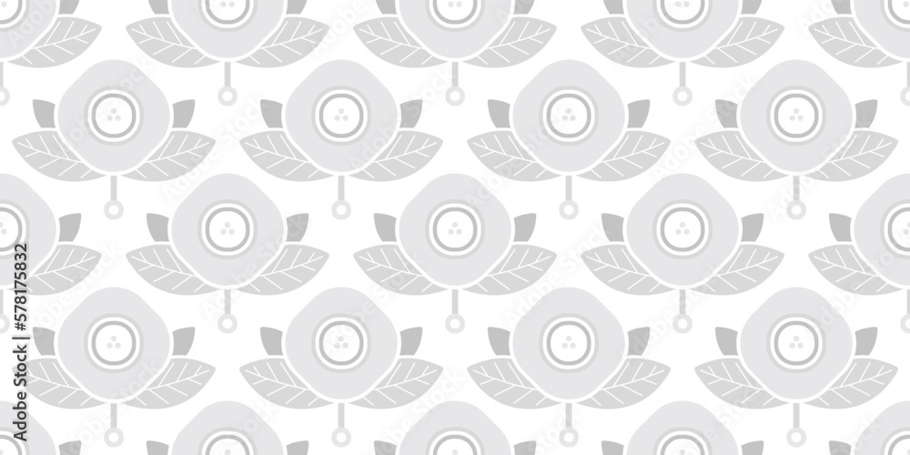 Floral illustration background. Seamless pattern.Vector. 花のイラストパターン Floral illustration background. Seamless pattern.Vector. 花のイラストパターン