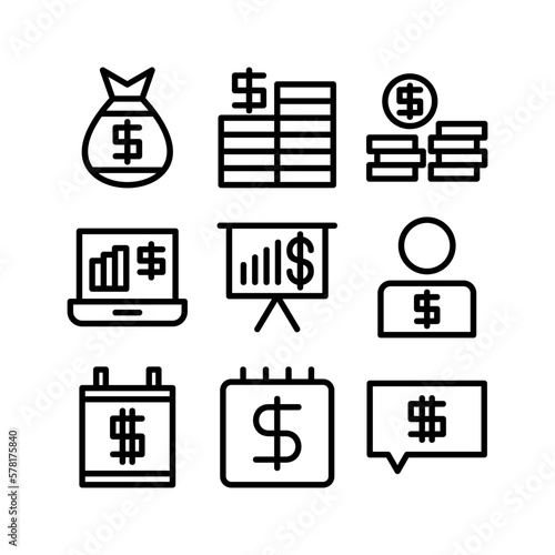 earnings icon or logo isolated sign symbol vector illustration - high quality black style vector icons
