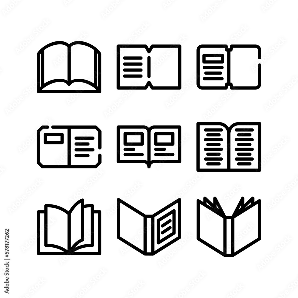 open book icon or logo isolated sign symbol vector illustration - high quality black style vector icons
open book icon or logo isolated sign symbol vector illustration - high quality black style vector icons