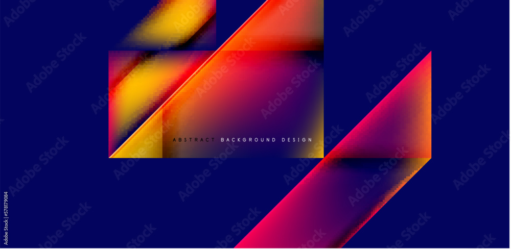 Dynamic triangle design with fluid gradient colors abstract background Dynamic triangle design with fluid gradient colors abstract background