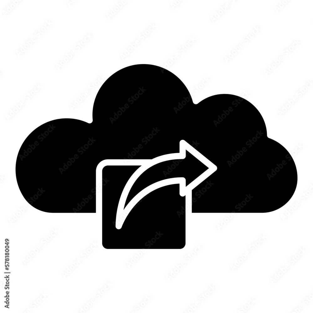 share cloud computing icon share cloud computing icon