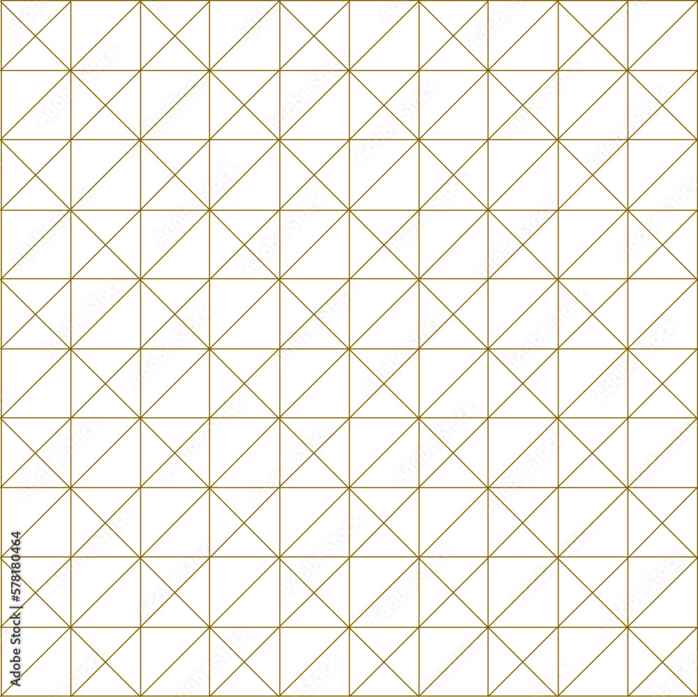 Vector sketch of golden geometrical pattern illustration Vector sketch of golden geometrical pattern illustration