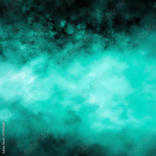 Green smoke background