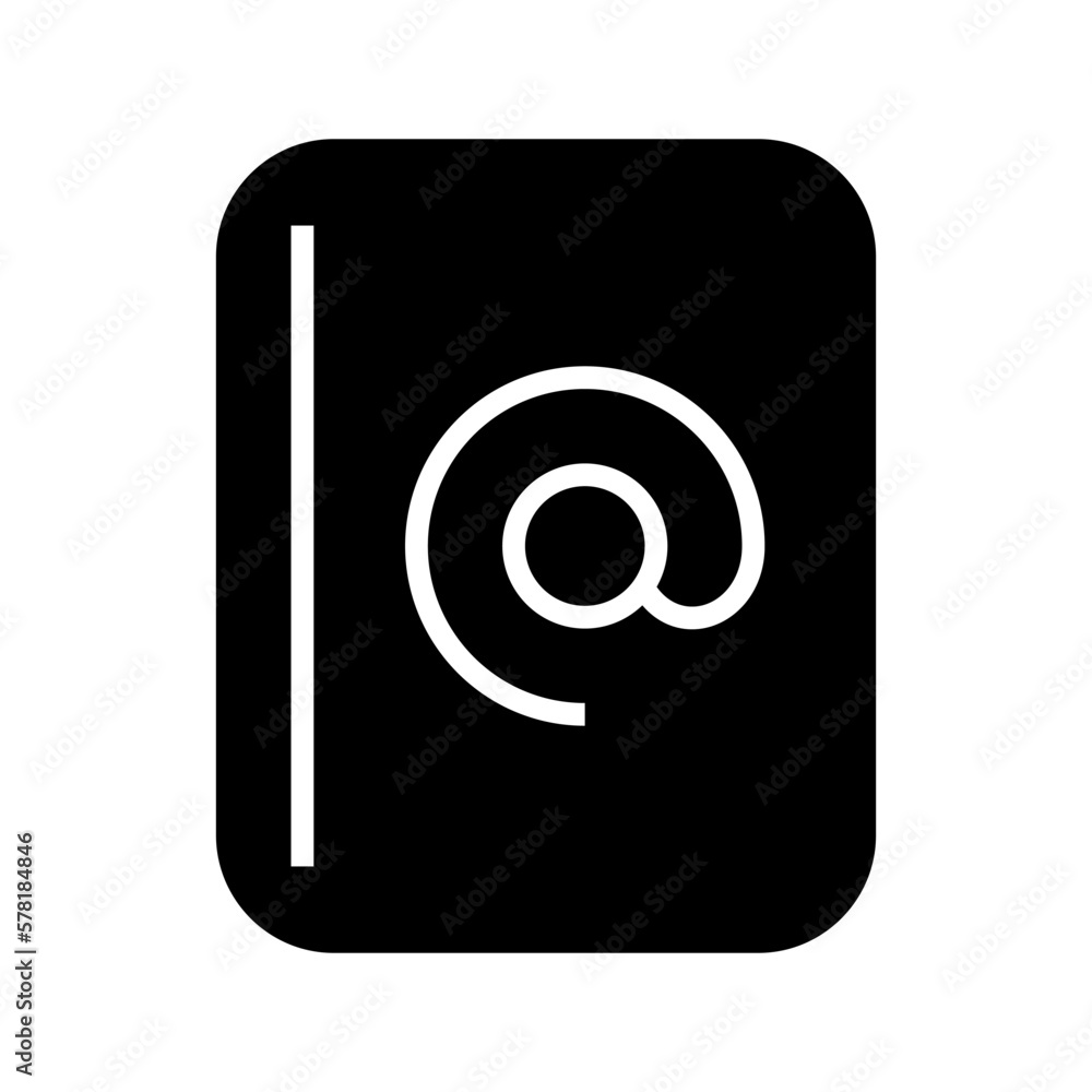 address book icon or logo isolated sign symbol vector illustration - high quality black style vector icons
address book icon or logo isolated sign symbol vector illustration - high quality black style vector icons