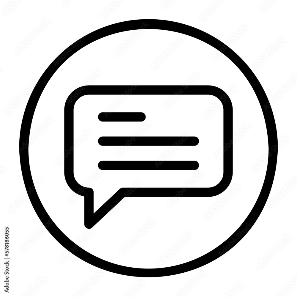 chat line icon chat line icon