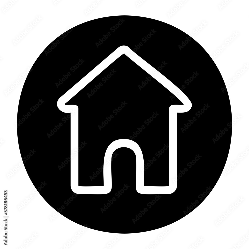 home glyph icon