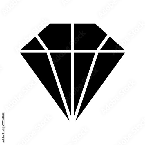 diamond icon or logo isolated sign symbol vector illustration - high quality black style vector icons 