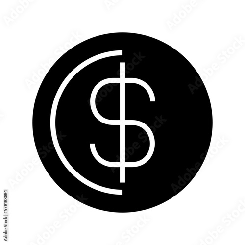 dollar icon or logo isolated sign symbol vector illustration - high quality black style vector icons 