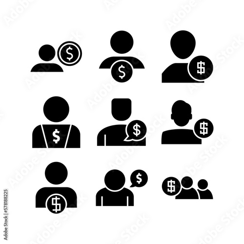 earnings icon or logo isolated sign symbol vector illustration - high quality black style vector icons
