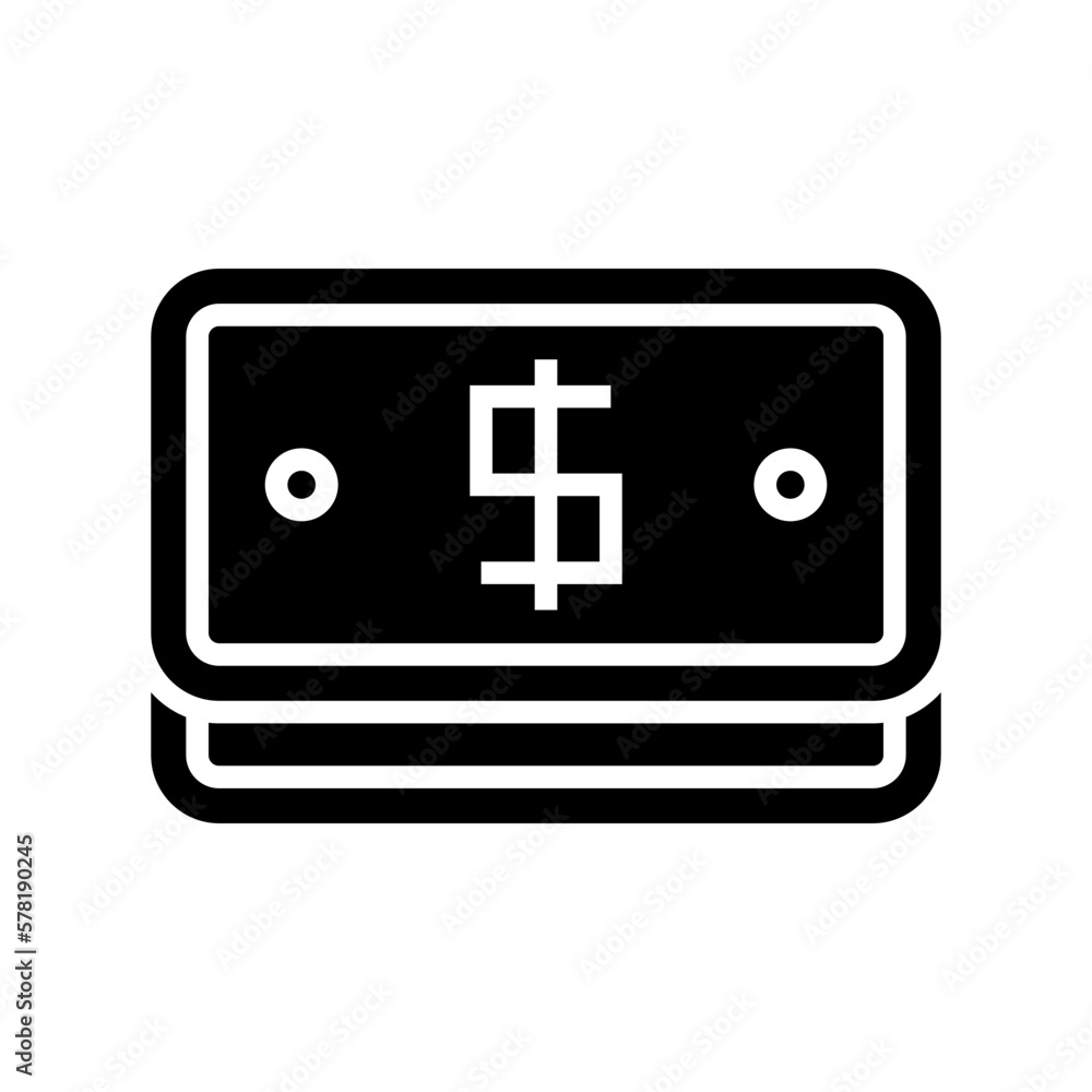 Fototapeta premium money icon or logo isolated sign symbol vector illustration - high quality black style vector icons 
