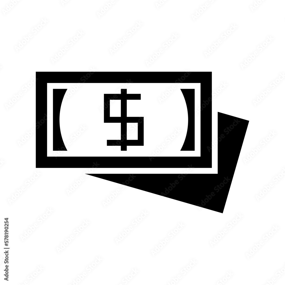 Obraz premium money icon or logo isolated sign symbol vector illustration - high quality black style vector icons 