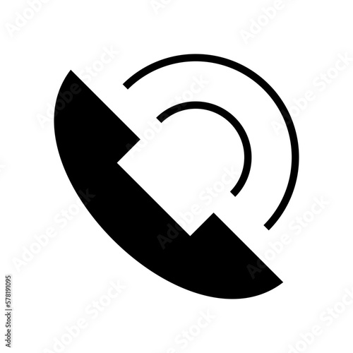 phone call icon or logo isolated sign symbol vector illustration - high quality black style vector icons 