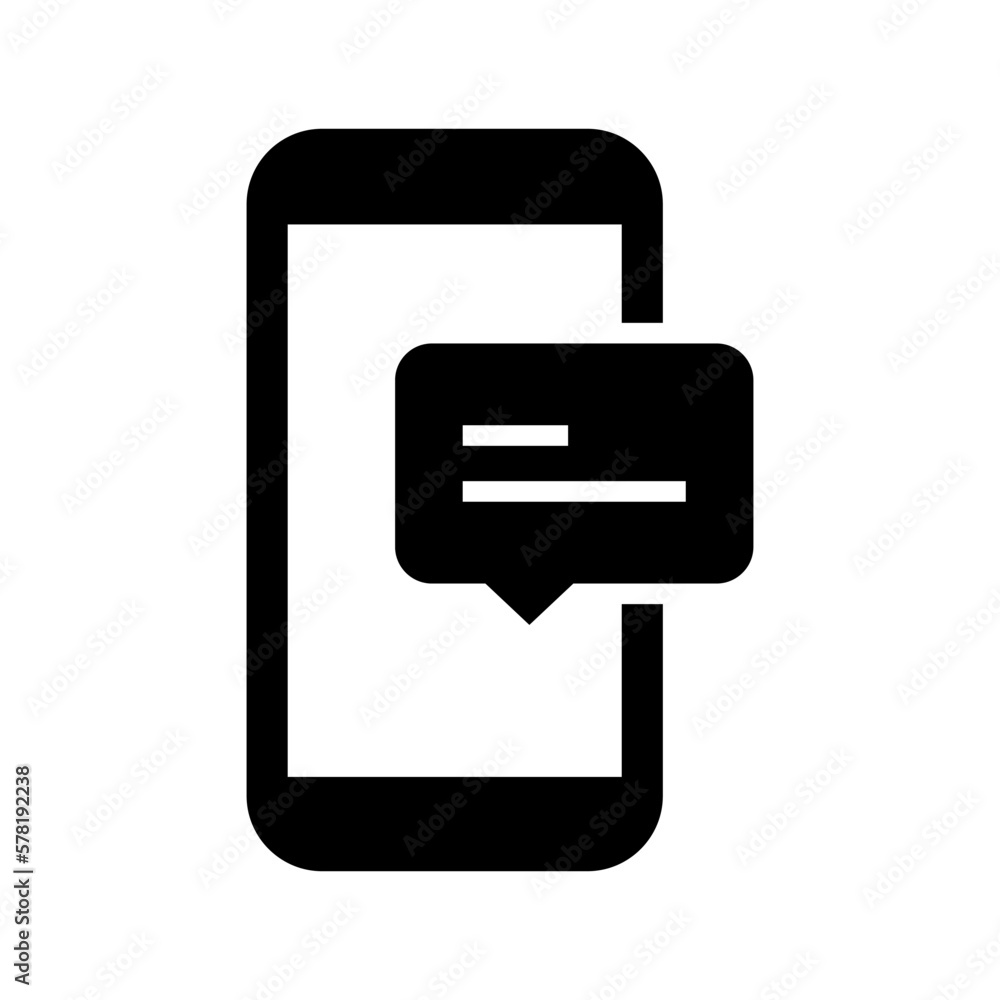 sms icon or logo isolated sign symbol vector illustration - high quality black style vector icons
