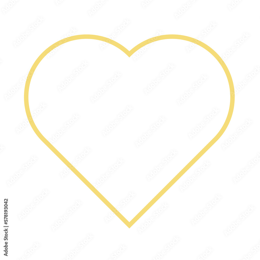 simple Love icon design