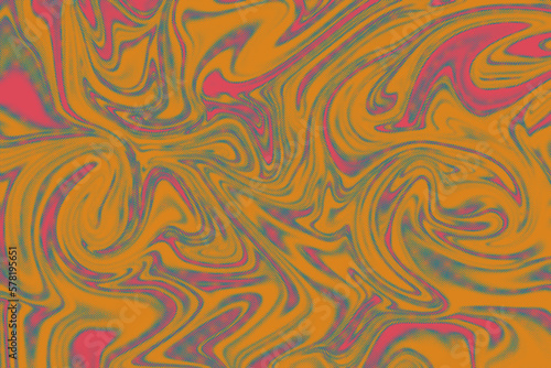 Hand Draw Psychedelic Background